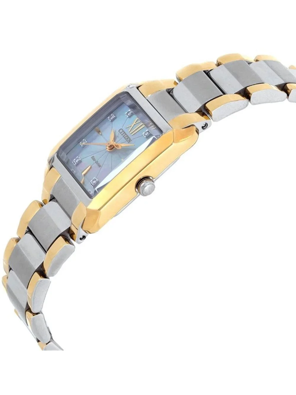 NWT Citizen L Bianca White Mother of Pearl Dial Ladies Watch